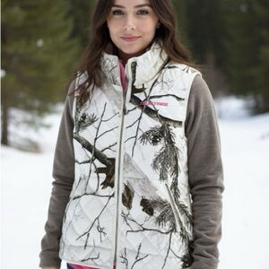 Realtree Women's Snow Camo Vest